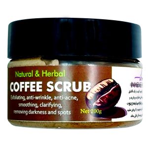 اسکراب لایه بردار پوست ایمنس هربال مدل mini coffee وزن 200 گرم