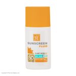 فلوئید ضدآفتاب بی‌رنگ مای SPF50 مدل Smart Defense مناسب انواع پوست، حجم 50 میلی‌لیتر