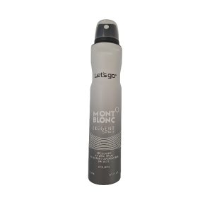 اسپری دئودورانت مردانه لتس گو مدل mont blanc حجم 200 میلی لیتر