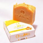 صابون شستشو هاژینار مدل زردچوبه وزن 100 گرم