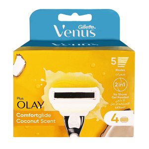 تیغ یدک ژیلت مدل OLAY بسته 4 عددی