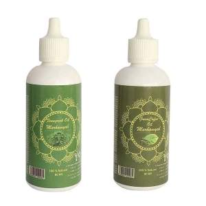 روغن تقویت کننده مو، مژه و ابرو مرهم یاب مدل شنبلیله حجم 80 میلی لیتر مجموعه 2 عددی