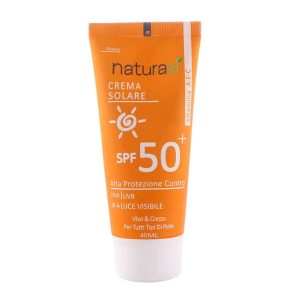 کرم ضد آفتاب بیرنگ دست و صورت ناتوراسی SPF 50 مدل فیوژن واتر محافظ UVA ،UVB و IR ، مناسب برای انواع پوست حجم 40 میلیلیتر