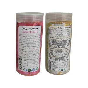نمک حمام اسپا مدل گلیسیرینه وزن 800 گرم بسته 2 عددی