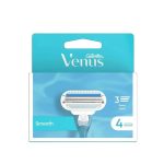 خود تراش ژیلت مدل Venus Smooth به همراه یدک بسته 4 عددی