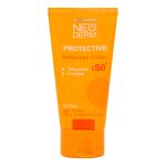 کرم ضد آفتاب بدون رنگ نئودرم SPF 50 مدل PROTECTIVE ‌مناسب پوست‌های چرب و مختلط حجم 50 میلی‌لیتر