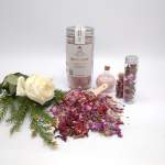 نمک حمام رز گلد مدل RoseTea وزن 650 گرم