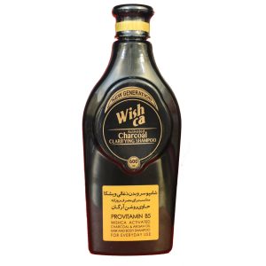 شامپو سر و بدن ویشکا مدل زغالی کربنی حجم 600 میلی لیتر