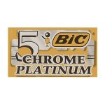 تیغ یدک بیک مدل  double edge platinum  بسته 8 عددی