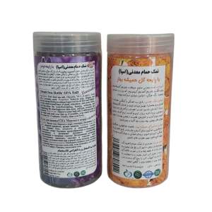نمک حمام اسپا مدل گلیسیرینه وزن ۸۰۰ گرم بسته ۲ عددی