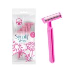 خود تراش ژیلت مدل simply venus بسته 5 عددی