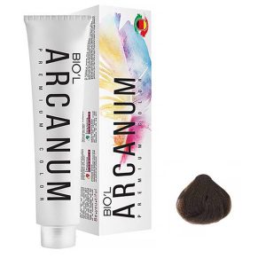 رنگ مو بیول مدل Arcanum شماره 5.8 حجم 100 میلی لیتر رنگ قهوه ای شکلاتی روشن