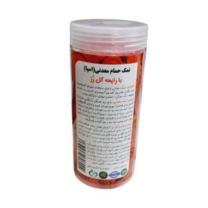 نمک حمام مدل گل سرخ کد Ros01 وزن ۸۰۰ گرم