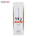 کرم ضدآفتاب رنگی ام کیو SPF50 مدل NATURAL BEIGE BIO TACHES مناسب انواع پوست، حجم 55 میلی‌لیتر