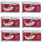 تیغ یدک تیز مدل سنتی مجموعه 6 عددی