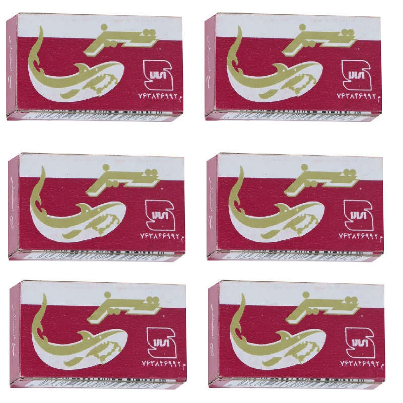 تیغ یدک تیز مدل سنتی مجموعه 6 عددی