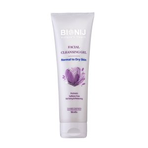 ژل شستشو صورت بیونیج مدل prebiotic مناسب برای پوست معمولی تا خشک حجم 150 میلیلیتر