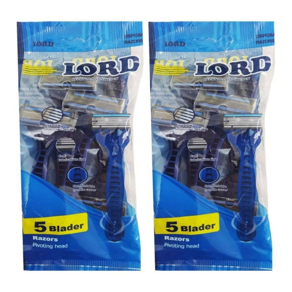 خودتراش لرد مدل Razors دو بسته 4 عددی
