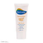 کرم ضد آفتاب بدون رنگ صورت سری کیت SPF50 مدل Silk Touch مناسب برای انواع پوست حجم 40 میلی لیتر