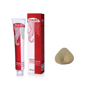 رنگ مو مدیا شماره 9.3 حجم 100 میلی‌لیتر رنگ بلوند زیتونی