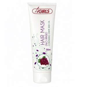 ماسک مو ترمیم کننده و آبرسان 4گرلز مدل No Rinse مناسب برای موی خشک، آسیب دیده حجم 250 میلی لیتر