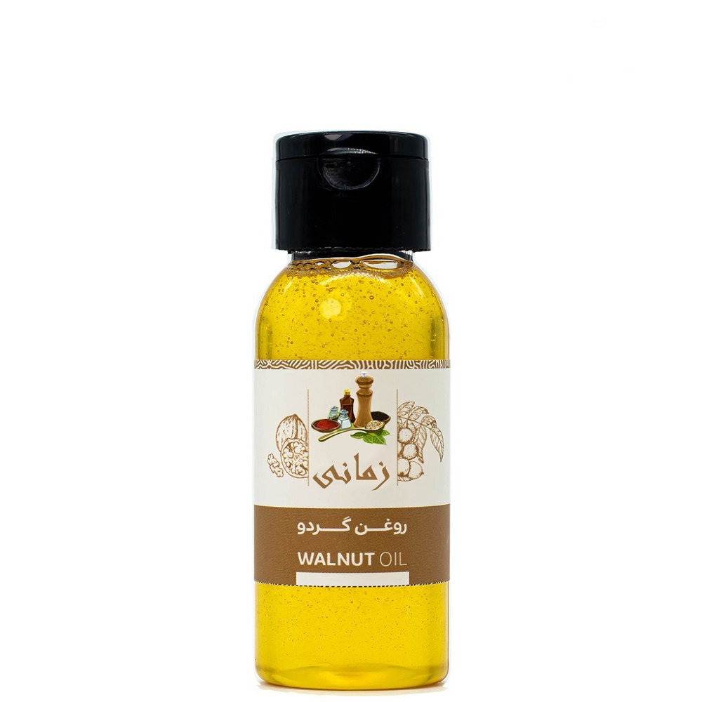 روغن گردو زمانی مدل پرس سرد - 120 میلی لیتر
