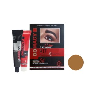 کیت رنگ ابرو دوماسی شماره 9 حجم 15 میلی لیتر رنگ کاراملی