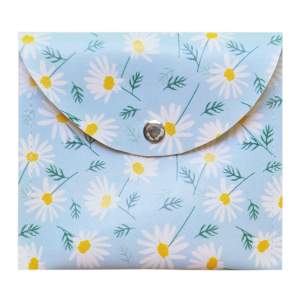 کیف نوار بهداشتی طرح گل بابونه مدل BSA150722