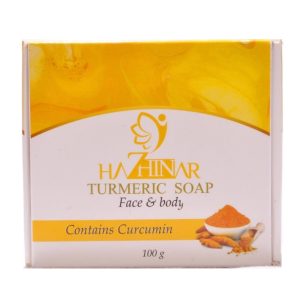 صابون شستشو هاژینار مدل زردچوبه وزن 100 گرم
