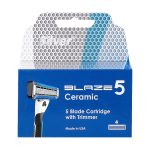 خود تراش سیلور مدل SL001 با 3 عدد تیغ یدک، به همراه تیغ یدک Reflex بسته ۴ عددی و تیغ یدک Ceramic بسته ۴ عددی