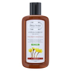 شامپو ضد شوره مو دیپ سنس مدل Willow Bark و Coltsfoot مناسب انواع مو حجم 200 میلی لیتر
