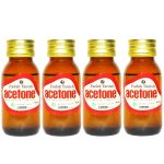 استون لاک پاک کن فدک تانیش مدل Gl حجم 60 میلی لیتر مجموعه 4 عددی