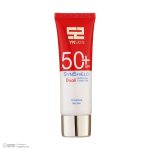 فلوئید ضدآفتاب بدون رنگ ساین اسکین SPF50 مدل SYN SHIELD، مناسب پوست‌های چرب، حجم 50 میلی‌لیتر
