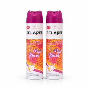 اسپری دئودورانت مردانه اسکلاره مدل Pink Blush حجم 200 میلی‌لیتر بسته دو عددی