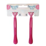 خود تراش ژیلت مدل simply venus بسته 2 عددی