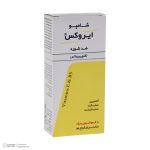 شامپو ضد شوره مو ایروکس مدل اکتوپیروکس مناسب انواع مو وزن 200 گرم