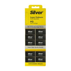 تیغ یدک سیلور مدل super platinum ده بسته 5 عددی
