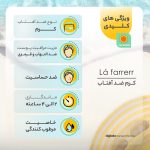 کرم ضدآفتاب و ضدلک بیرنگ لافارر مدل SPF30، مناسب پوستهای خشک و معمولی، حجم 40 میلیلیتر