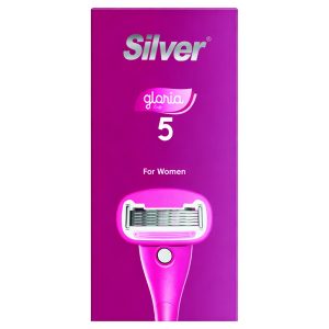 خود تراش سیلور مدل gloria5 system به همراه سری یدک