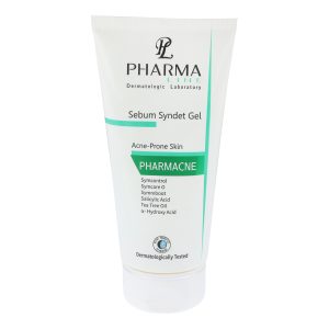 ژل شستوشوی صورت فارمالاین مدل PHARMACNE مناسب برای پوست چرب حجم 200 میلیلیتر