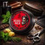 کرم نرم کننده ریش و سبیل افجه مدل Balm03 مناسب برای انواع مو با حجم 50 میلی‌لیتر مجموعه 3 عددی