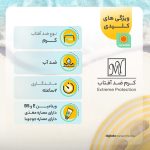 کرم ضدآفتاب بی‌رنگ مای SPF30 مدل Intense Protection، مناسب پوست‌های مختلط و چرب، حجم 50 میلی گرم
