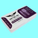 تیپ کاشت ناخن تونز مدل soft gel مجموعه 500 عددی