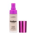 کرم پودر مایع لامل مدل Flawless Cover شماره 03 مناسب برای انواع پوست حجم 30 میلی‌لیتر