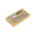 تیغ یدک بیک مدل Platinum Chromium Double Edge مجموعه 4 عددی