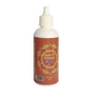 روغن تقویت کننده مو و ریش و سیبیل مرهم یاب مدل زعفران حجم 80 میلی لیتر