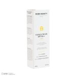 کرم ضد آفتاب بیرنگ صورت روبو بیوتی SPF 50 مدل Niacinamide محافظ UVA،UVB مناسب برای انواع پوست حجم 40 میلی لیتر