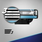 تیغ یدک ژیلت مدل Mach3 بسته 5 عددی
