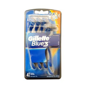 خود تراش ژیلت مدل Blue 3 بسته 4 عددی