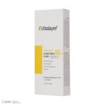 فلوئید ضدآفتاب بی‌رنگ ویتالیر SPF50 مدل Vitamin C مناسب انواع پوست، حجم 50 میلی‌لیتر